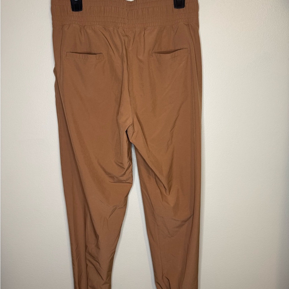 Albion Fit Brown Jogger Pants Size L Elastic Waist Athleisure - Picture 2 of 4